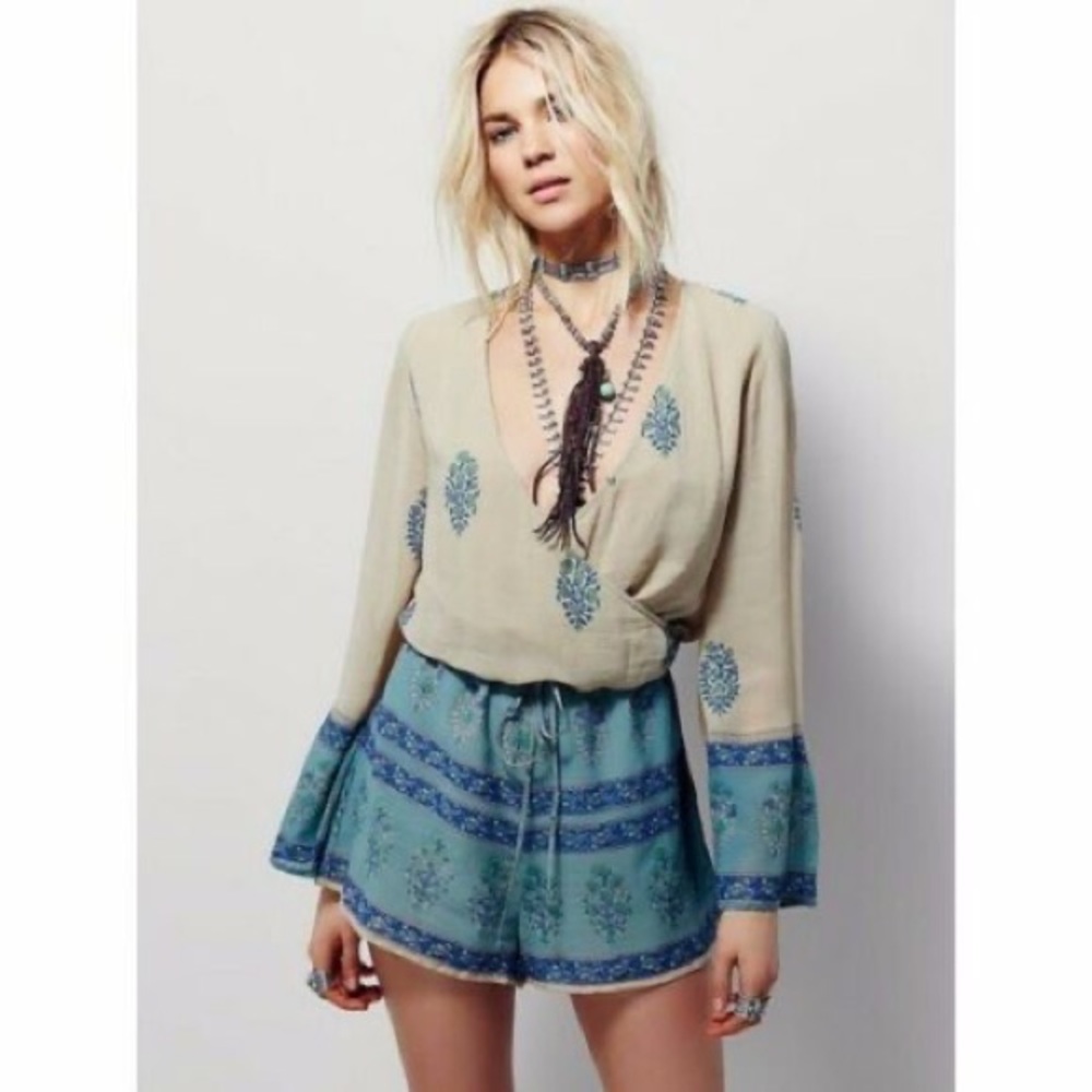 Free People Janpath Romper